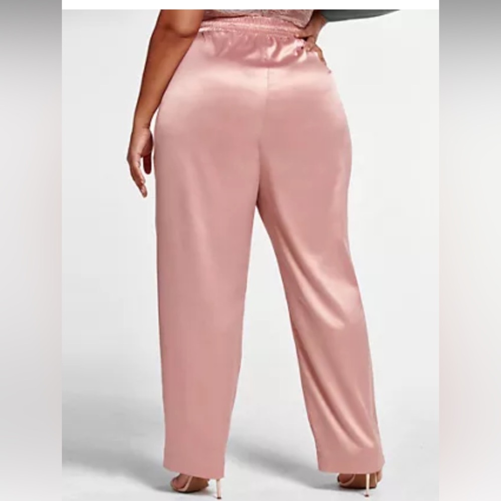 Satin Robe and Pant Set NWT - Picture 5 of 10